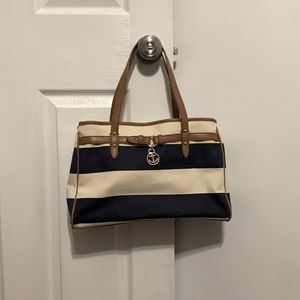 Nautical Tommy Hilfiger Striped Handbag